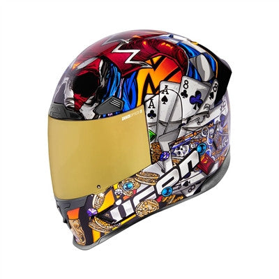 Icon Airframe Pro LuckyLid3 Full Face Helmet - Gold