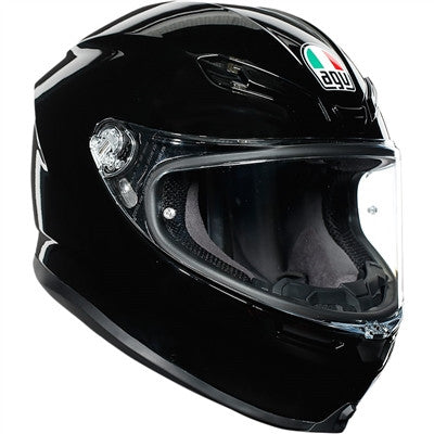 AGV Solid K-6 Full Face Helmet - Black