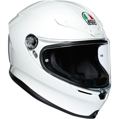 AGV Solid K-6 Full Face Helmet - White