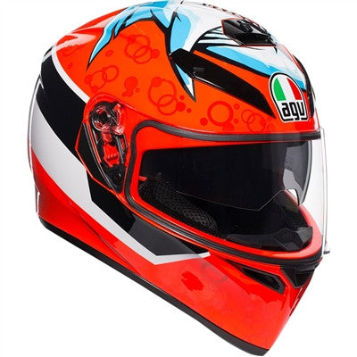 AGV Attack K-3 SV Full Face Helmet - Orange