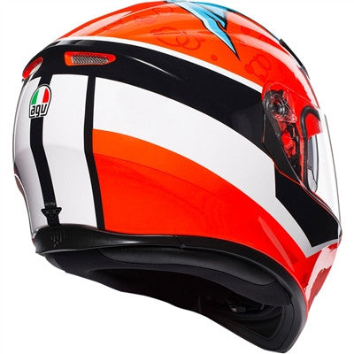 AGV Attack K-3 SV Full Face Helmet - Orange