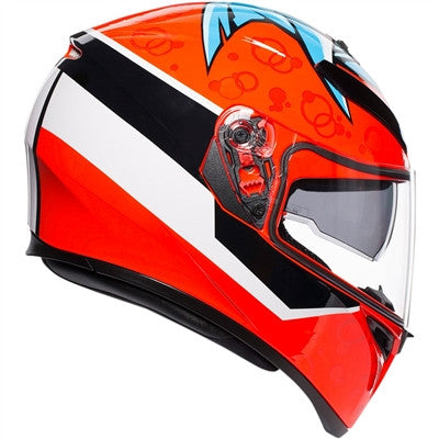 AGV Attack K-3 SV Full Face Helmet - Orange