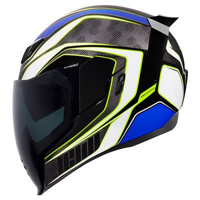 Icon Airflite Full Face Helmet - Raceflite Blue