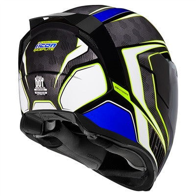 Icon Airflite Full Face Helmet - Raceflite Blue