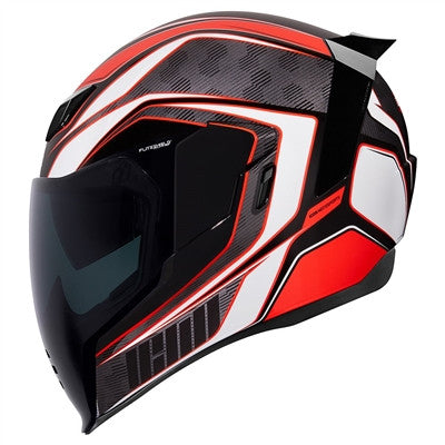 Icon Airflite Full Face Helmet - Raceflite Red