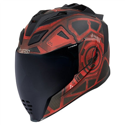 Icon Airflite Full Face Helmet - Blockchain Red