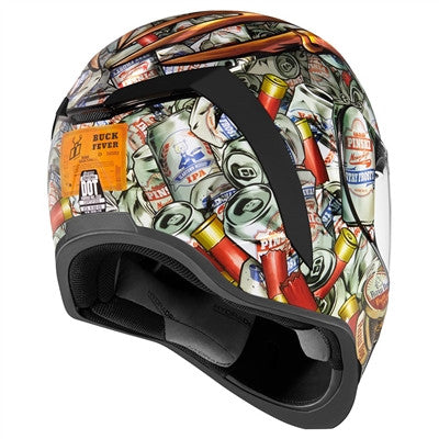 Icon Airform Buck Fever Full Face Helmet - White