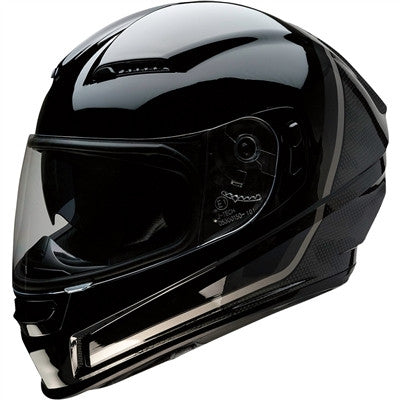 Z1R Jackal Kuda Full Face Helmet - Gloss Black/Grey