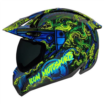 Icon Variant Pro Willy Pete Dual Sport Helmet - Blue