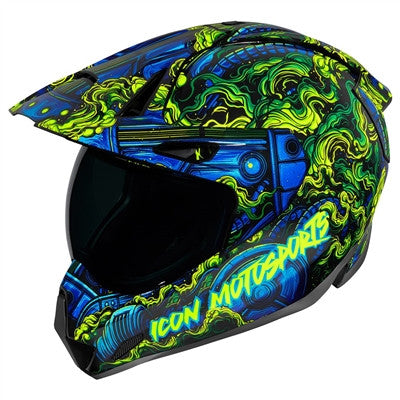 Icon Variant Pro Willy Pete Dual Sport Helmet - Blue