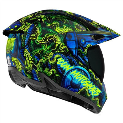 Icon Variant Pro Willy Pete Dual Sport Helmet - Blue