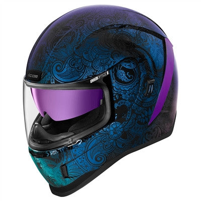 Icon Airform Chantilly Opal Full Face Helmet - Blue