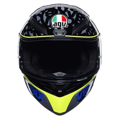 AGV K1 Speed 46 Full Face Helmet - Black/Blue