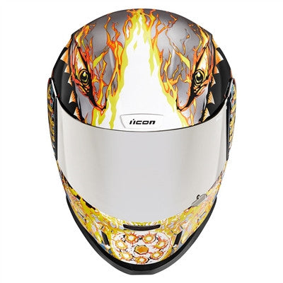 Icon Airform Full Face Helmet - Warthog Silver