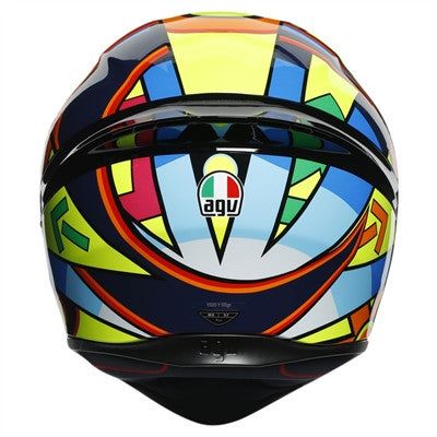 AGV K1 Soleluna 2017 Full Face Helmet - Black/Yellow