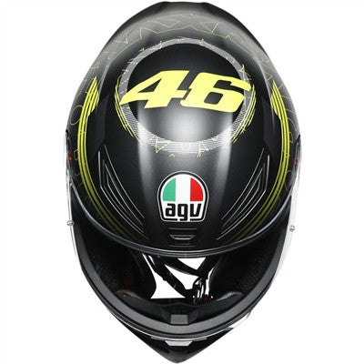 AGV K1 Track 46 Full Face Helmet - Black