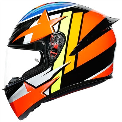 AGV K1 Rodrigo Full Face Helmet - Orange/Black