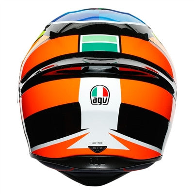 AGV K1 Rodrigo Full Face Helmet - Orange/Black