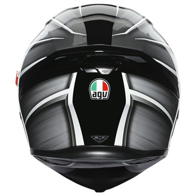 AGV K5 S Tempest Full Face Helmet - Black/Silver