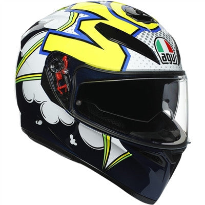 AGV K3 SV Bubble Full Face Helmet - Multi