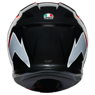 AGV K6 Flash Full Face Helmet - Black/Grey/Red