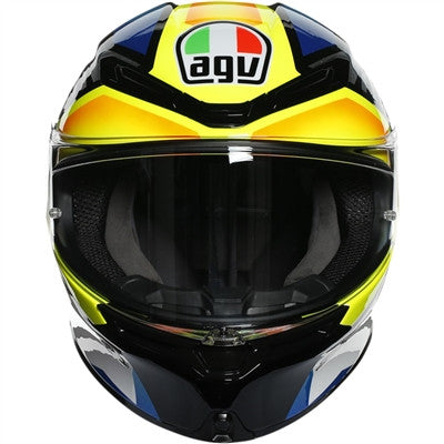 AGV K6 Joan Full Face Helmet - Black/Blue/Yellow