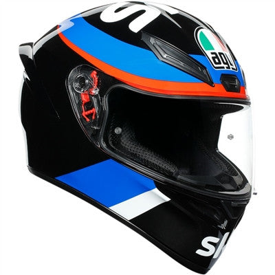 AGV K1 VR46 Sky Racing Team Full Face Helmet - Black/Blue
