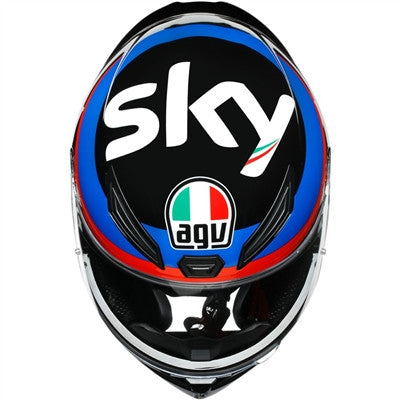 AGV K1 VR46 Sky Racing Team Full Face Helmet - Black/Blue