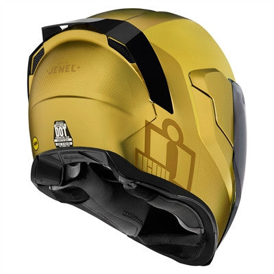 Icon Airflite Full Face Helmet - MIPS Jewel Gold