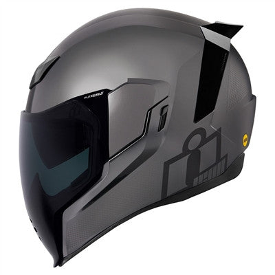 Icon Airflite Full Face Helmet - MIPS Jewel Silver