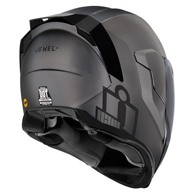 Icon Airflite Full Face Helmet - MIPS Jewel Silver