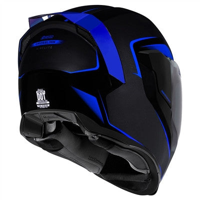 Icon Airflite Full Face Helmet - Crosslink Blue