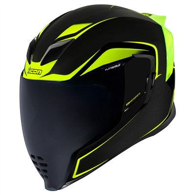 Icon Airflite Full Face Helmet - Crosslink Hi-Viz