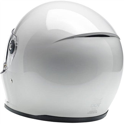 Biltwell Lane Splitter Full Face Helmet - White
