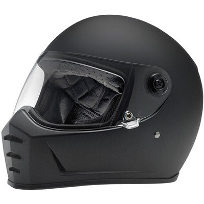 Biltwell Lane Splitter Full Face Helmet - Flat Black