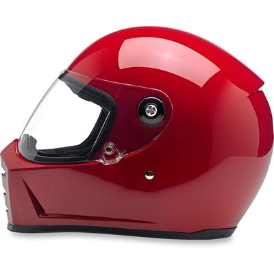 Biltwell Lane Splitter Full Face Helmet - Gloss Blood Red
