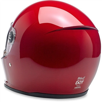 Biltwell Lane Splitter Full Face Helmet - Gloss Blood Red