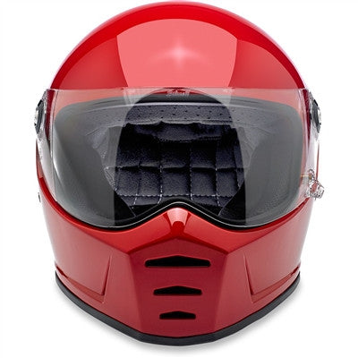 Biltwell Lane Splitter Full Face Helmet - Gloss Blood Red