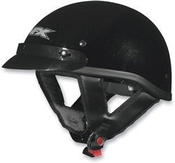 AFX 2014 FX-70 Beanie Solids Half Face Helmet - Black