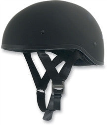 AFX 2015 FX-200 Slick Beanie-Style Half Helmet - Flat Black