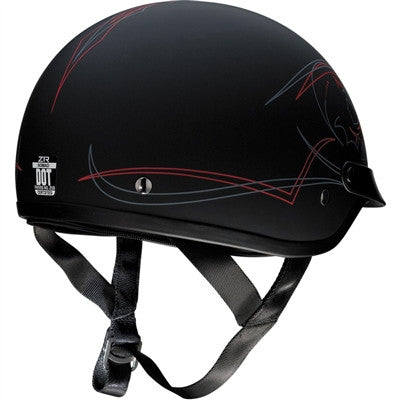 Z1R Nomad Evilocity Open-Face Helmet - Matte Black