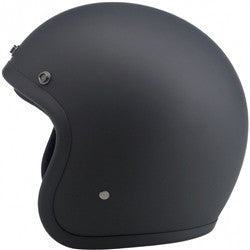 Biltwell 2017 Bonanza Open Face Helmet - Flat Black
