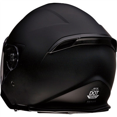 Z1R Road Maxx Open-Face Helmet - Flat Black