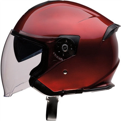 Z1R Road Maxx Open-Face Helmet - Wine