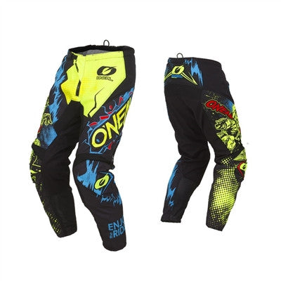 Oneal 2020 Youth Element Villain Pant - Neon Yellow