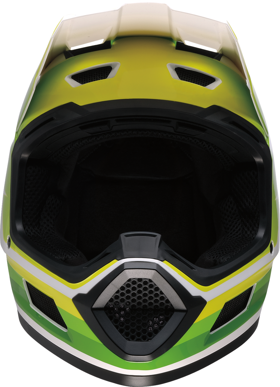Z1R Youth Dirt Maxx Offroad Helmet Vortex White/Green