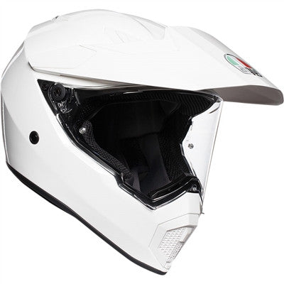 AGV Solid AX-9 Dual Sport Helmet - White