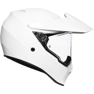 AGV Solid AX-9 Dual Sport Helmet - White