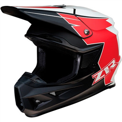 Z1R FI Hysteria Offroad MIPS Helmet - Red/White