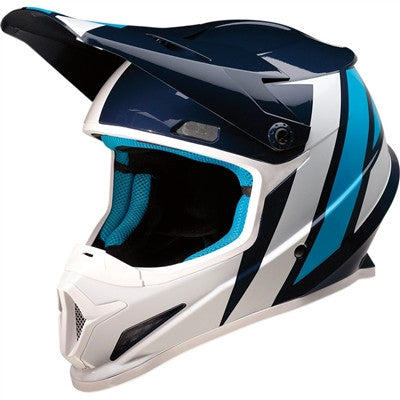 Z1R Rise Evac Offroad Helmet - Blue/White